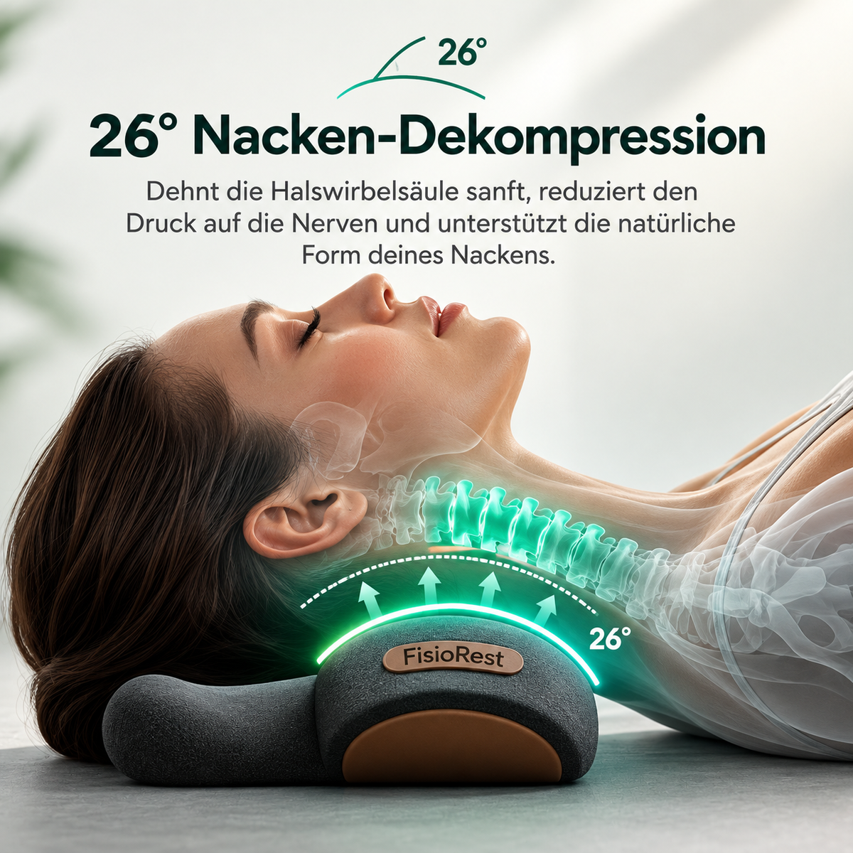 FisioRest - 3-in-1 Nackenentspanner